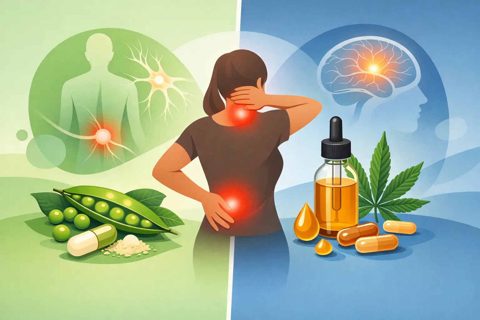PEA vs CBD for Pain: Which Fits Chronic Relief?
