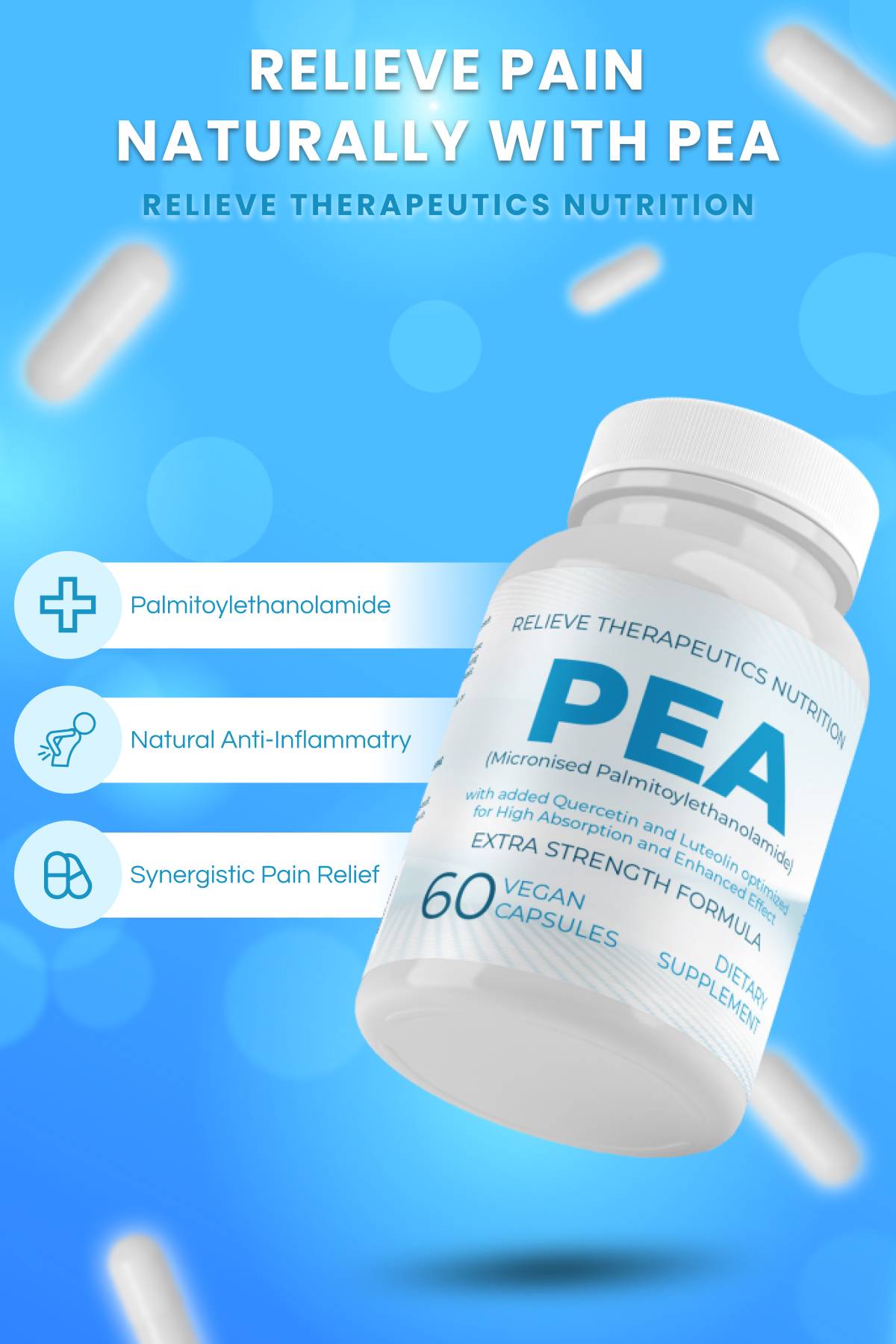 Palmitoylethanolamide (PEA) Capsules