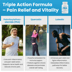 Relieve Therapeutics PEA — Natural Pain Relief Capsules