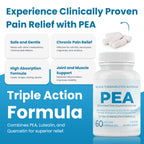 Relieve Therapeutics PEA — Natural Pain Relief Capsules