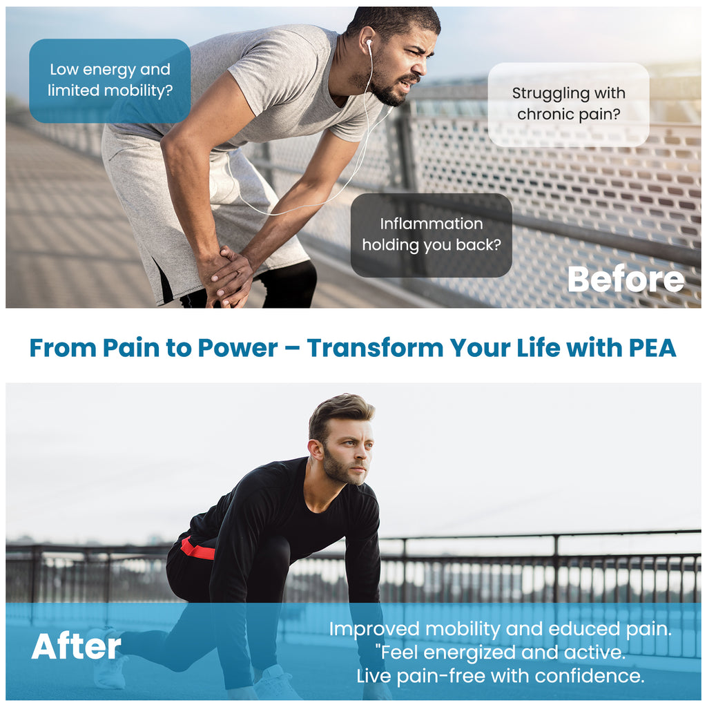 Relieve Therapeutics PEA — Natural Pain Relief Capsules